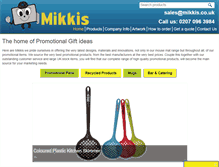 Tablet Screenshot of mikkis.co.uk